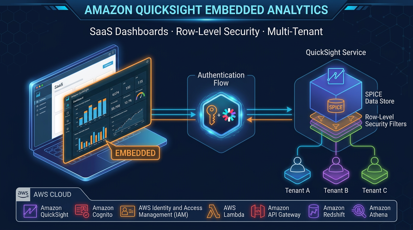 Amazon QuickSight Embedding: Adding Analytics to Your SaaS Application
