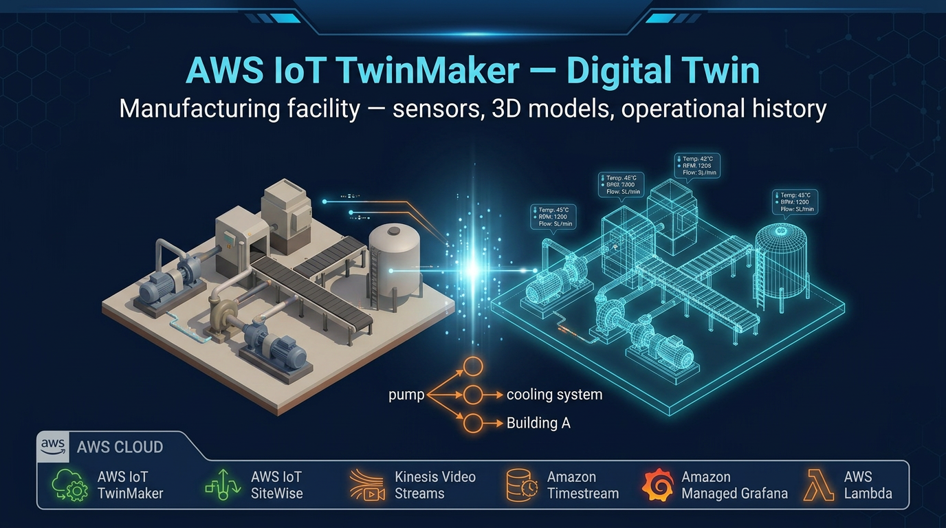 AWS IoT TwinMaker: Digital Twin Architecture for Manufacturing